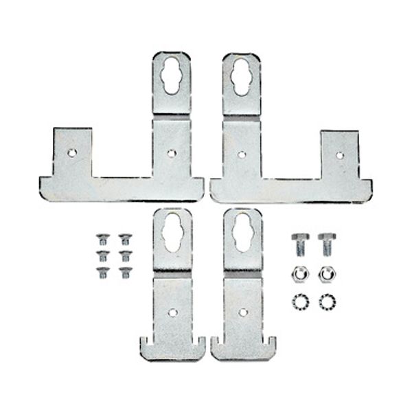 Wall brackets for counters, converters and control cabinets image 1