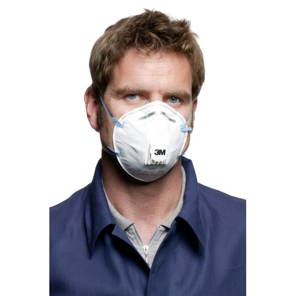 3M™ Particulate Respirator, FFP2, Valved, 8822 image 7
