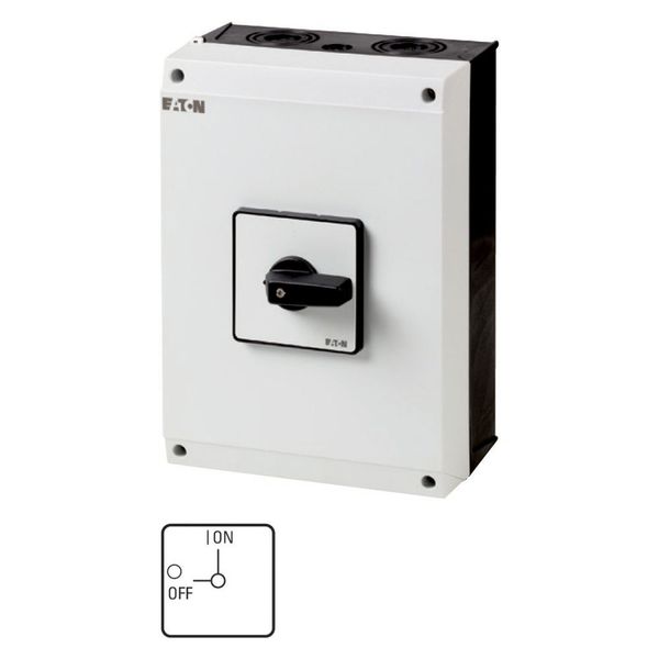 T5B-4-11/I4 Multi-speed switches, T5B, 63 A, surface mounting, 4 contact unit(s), Contacts: 8, 90 °, maintained, Without 0 (Off) position, 1-2, SOND 28, Design nu image 1