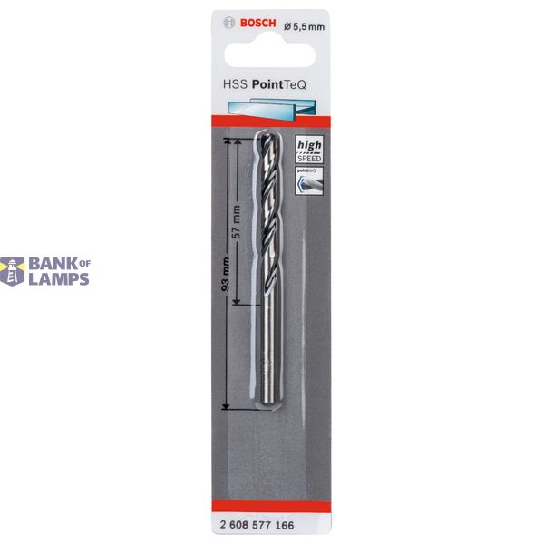 HSS Twist Drill Bit PointTeQ 5.5mm 1 pcs. image 2