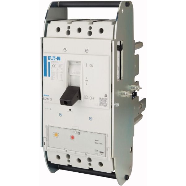 NZMH3-AX630-AVE NZM3 PXR10 circuit breaker, 630A, 3p, withdrawable unit image 4