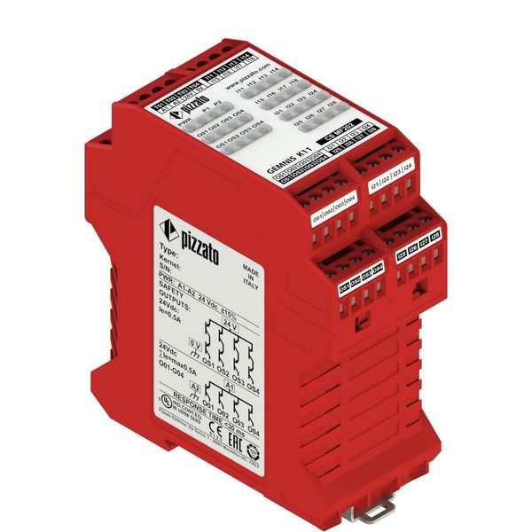 Pre-programmed multifunction module, up to SIL 3, PL e, Category 4 - Gemnis series image 1