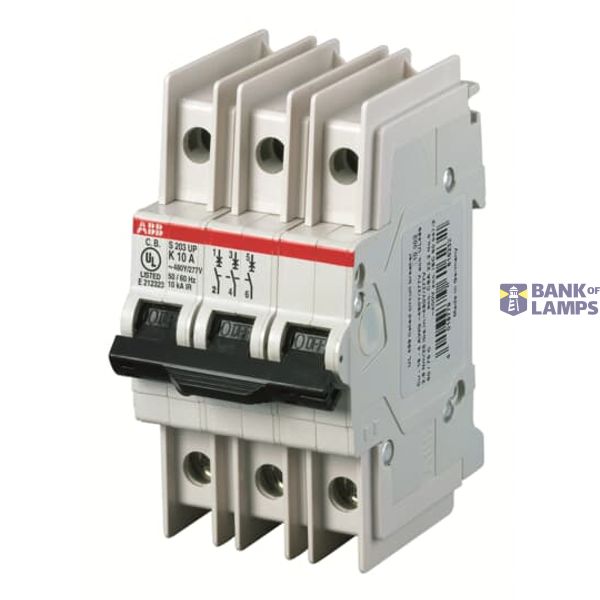 Circuit breaker 2CDS273317R0064 6A/3P C UL489 10kA image 1