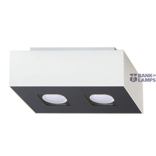 SPOT MONO 2 WHITE GU10 2X40W IP20 image 3