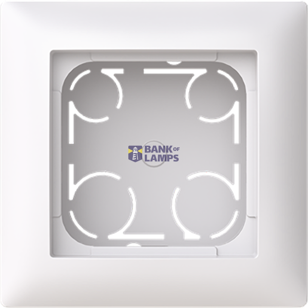 1gang Surface mounted housing flat image 1