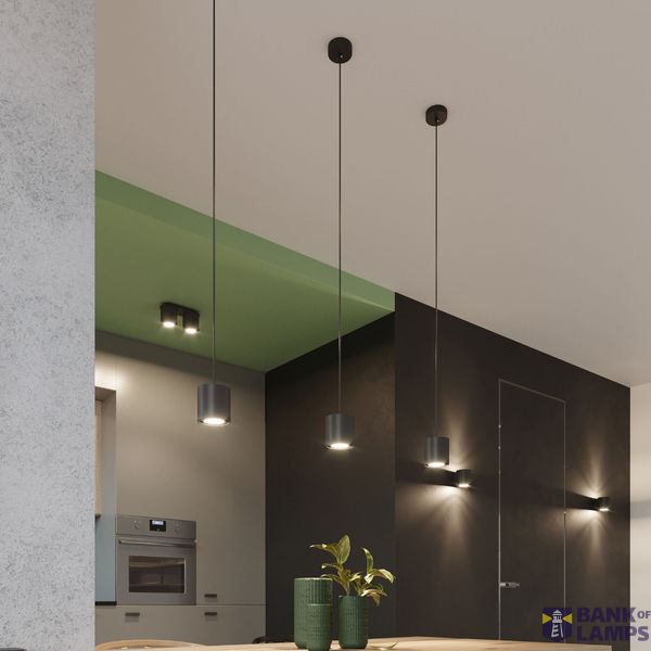 SPOT ORBIS 2 BLACK GU10 2X40W IP20 image 9