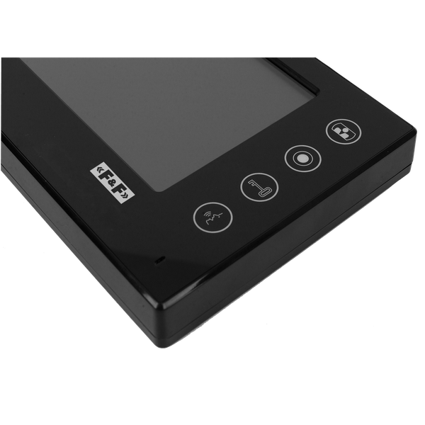 Black monitor with earphone image 3