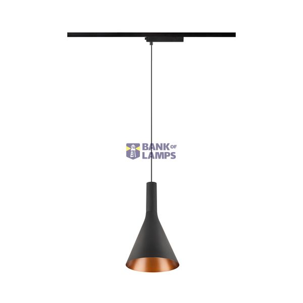 LALU® CONE 15, Lampshade, Mix&Match, H:17 cm, black image 1