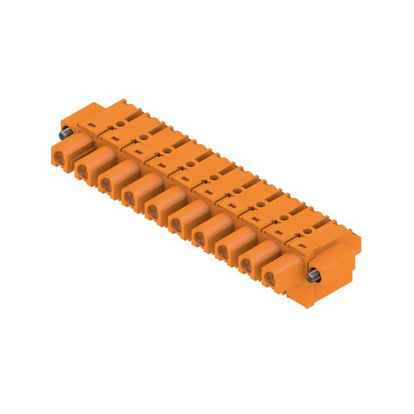 PCB plug-in connector, female plug, 7.62 mm, Number of poles: 10, 180°, PUSH IN with actuator, Clamping range, max. : 2.5 mm², Box image 4