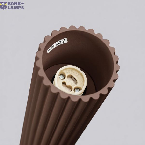 Ceiling lamp KARBON 10 brown image 7