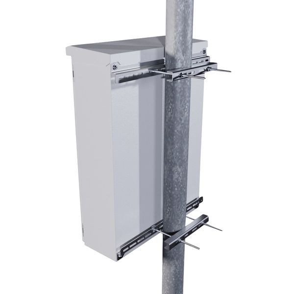 WSA Pole attachment for enclosure W=300mm image 1