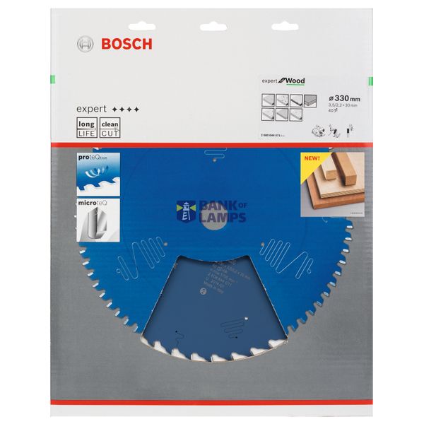 Circular saw blade Expert for Wood 330 x 30 x 3,5 mm, 40 image 2