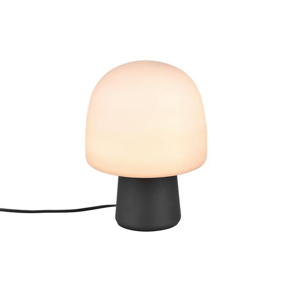 Steen table lamp E14 matt black/taupe image 1