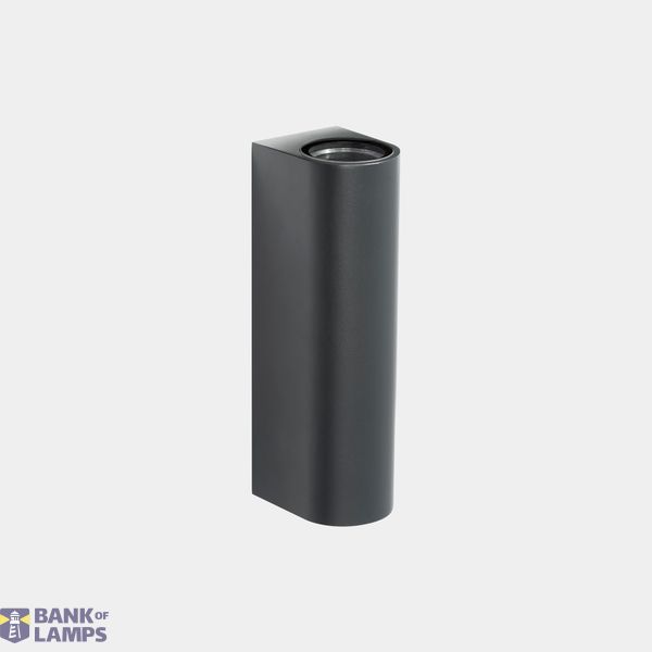 Wall fixture IP66 Max Double Emission LED 17.8W LED warm-white 3000K Brown image 1