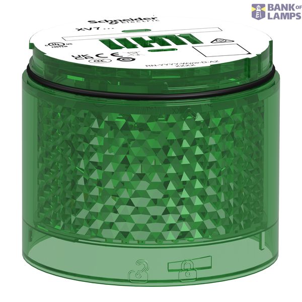 Flashing Green Colored lens image 1