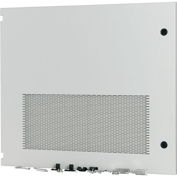 XTSZDSQV3L-H700W800 Section wide door, ventilated, left, HxW=700x800mm, IP31, grey image 3