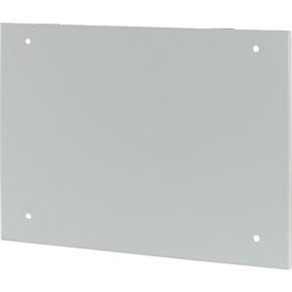 XTSZCSV4-H400W1000 Section wide cover, ventilated, HxW=400x1000mm, grey image 4