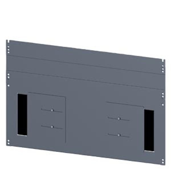 SIVACON, floor, with lateral cable entry, D: 600 mm, W: 800 mm, zinc-plated image 2