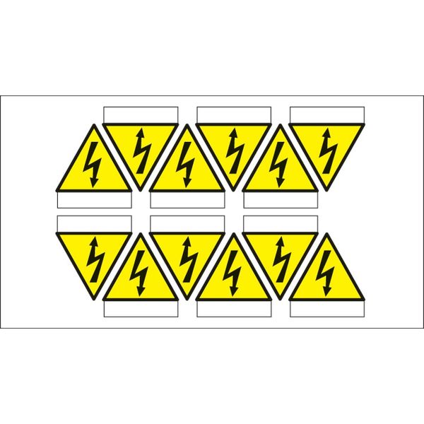 Adhesive label - Dimensions: 140 x 90 mm image 1