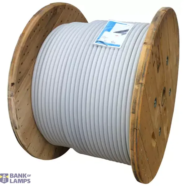 HVI long Conductor D 23mm, grey, solid(HVI LO 75 23 L400M GR E) image 1