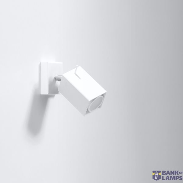 WALL LAMP MERIDA WHITE GU10 1X40W IP20 image 4
