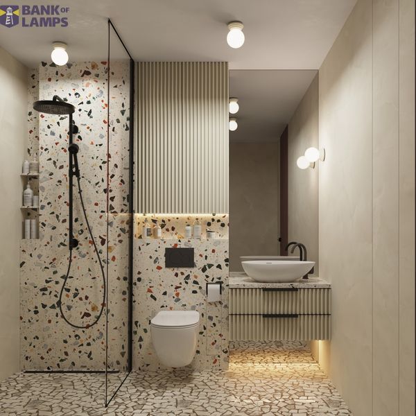 Wall lamp ZORI beige IP44 image 15