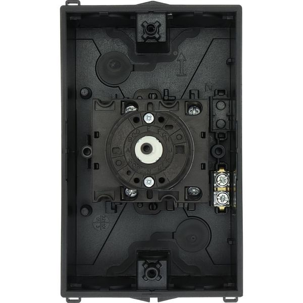 T3-4-15700/I2/SVB Main switch, T3, 32 A, surface mounting, 4 contact unit(s), 6 pole, 2 N/O, Emergency switching off function, With red rotary handle and yellow locking image 27