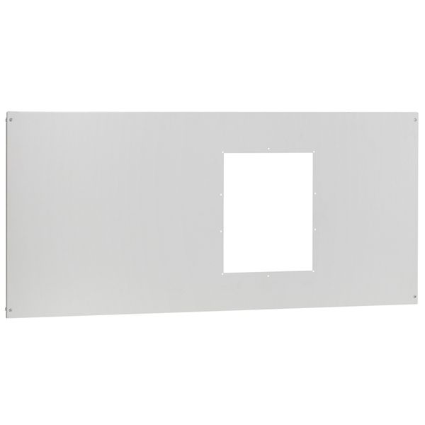 metal faceplate - for mounting DMX³ 6300 3P/4P in XL³ 6300 enclosure image 2