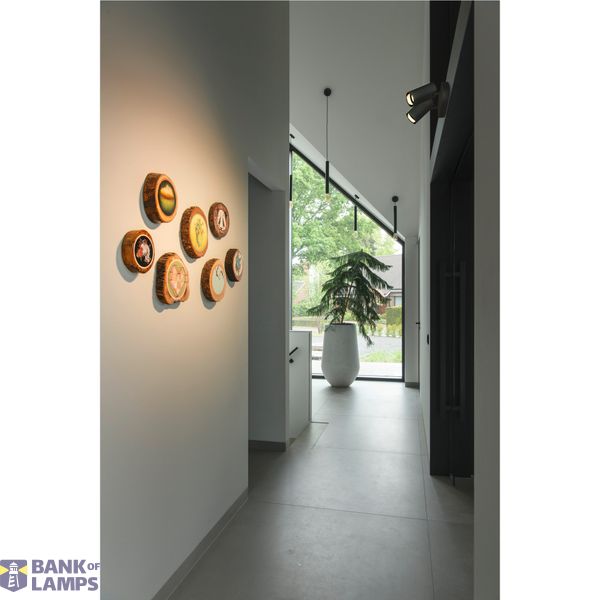 ASTO TUBE, ceiling-mounted light, cylindrical, GU10, 2x max. 10 W, black image 5