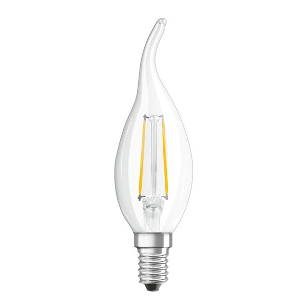 Spuldze FILAM. LED E14 4W=40W B35 CH 2700K 470Lm Osram image 1