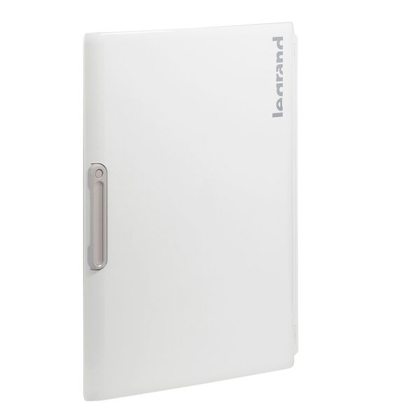 Door - for XL² 125 distribution cabinet Cat.No 4 016 78 - White RAL 9003 image 1