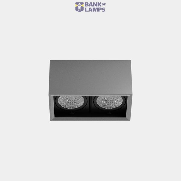 Downlight MULTIDIR SURFACE SMALL 21.4W LED warm-white 2700K CRI 90 24.5º ON-OFF Grey IN IP20 / OUT IP54 2174lm image 1