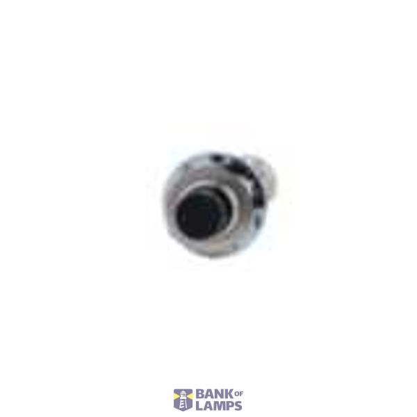 Proximity sensor, inductive, nickel-brass, short body, M12, unshielded image 1