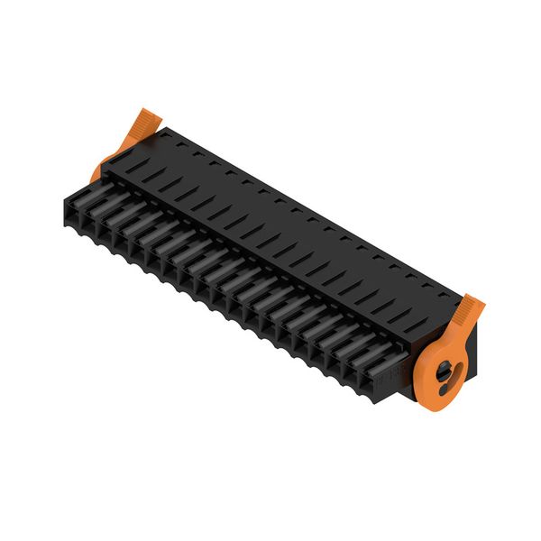 PCB plug-in connector, female plug, 3.50 mm, Number of poles: 19, 180°, Tension-clamp connection, Clamping range, max. : 1.5 mm², Box image 4