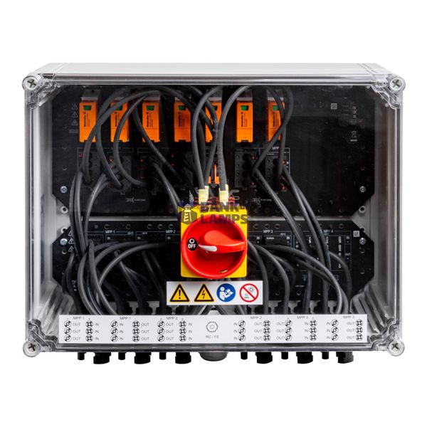 Combiner Box (Photovoltaik), PV Next, 1100 V, 3 MPP's, 3 Inputs / 3 Ou image 2