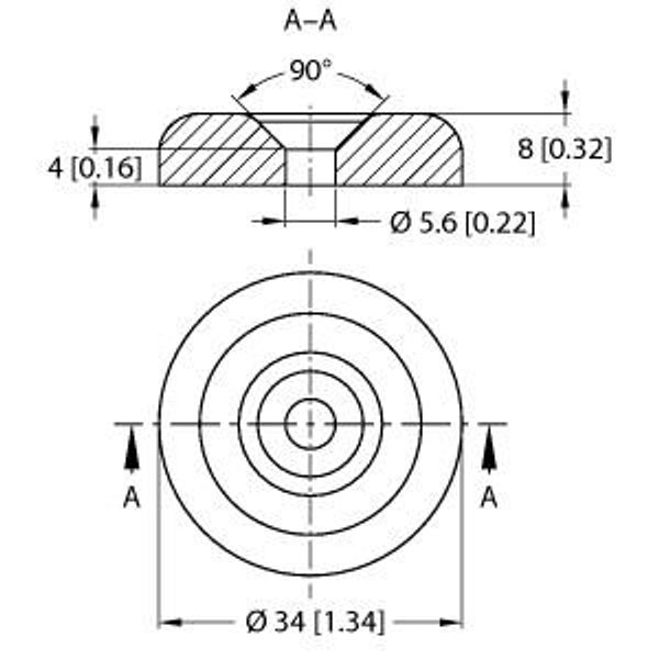 HF Tag   TW-R34-8-M-B320 image 1