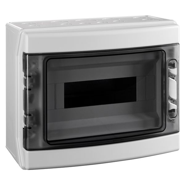Distribution Board 1-row, 12MW, IP65, transparent door image 1