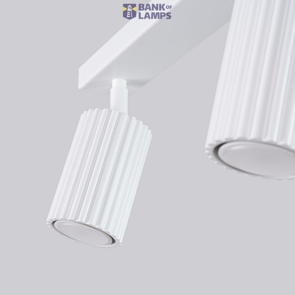 CEILING STRIP WITH THREE SPOTLIGHTS FROM THE KARBON SERIES FOR THE HALLWAY image 8