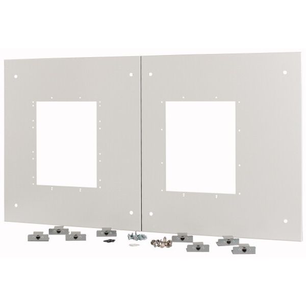 XTMP2IX16FC-H550W1000 Front panel for 2x IZMX16, fixed mounting, HxW=550x1000mm image 1