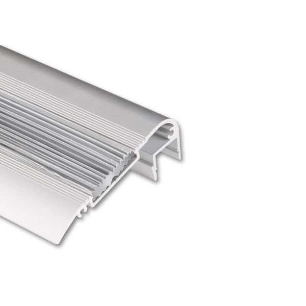 Step-on aluminum profile BF 68x25mm without diffuser 2m image 1