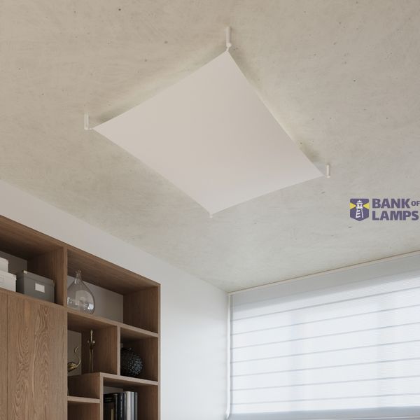 CEILING LAMP LUNA 4 WHITE G13 6X9W IP20 image 4