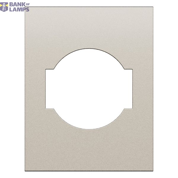 L.NOW - IT/GER SOCKET 10/16A COVER 3M CHAMPAGNE image 1