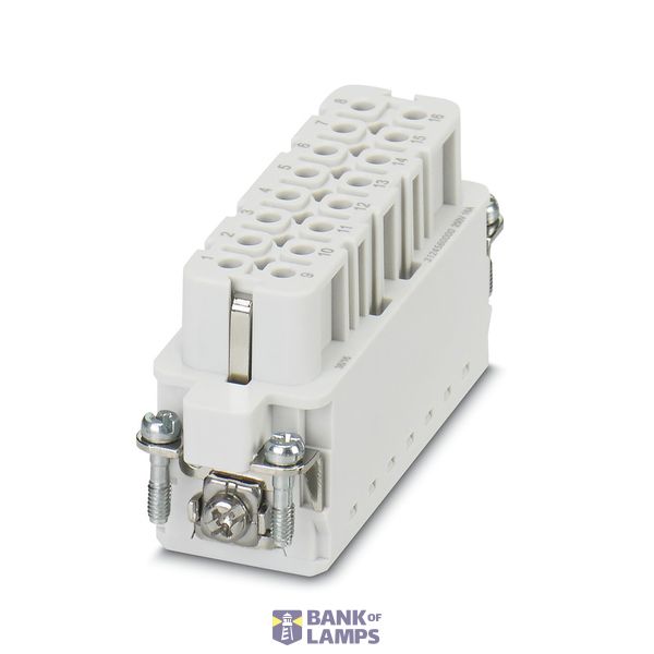 Contact insert (industry plug-in connectors), Female, 250 V, 16 A, Num image 2