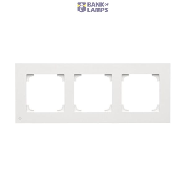 Triple frame, antibacterial white image 1
