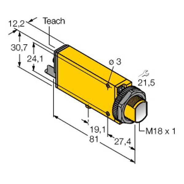 Photoelectric Sensor Convergent Mode Sensor   SMU315CV2 image 1