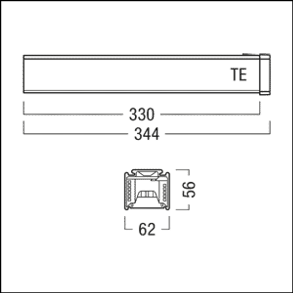 TECTON TE BK - Electric feed, black image 2