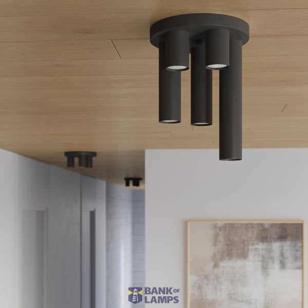 CEILING LAMP LAGOS 5P BLACK 5XGU10 image 6