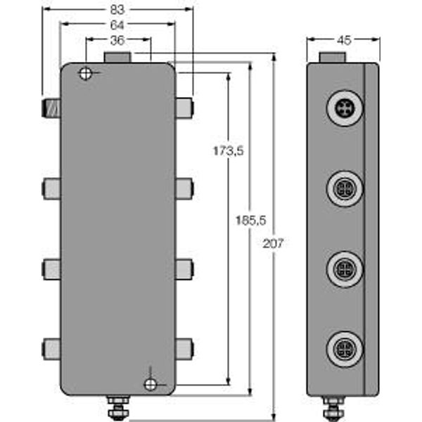 IP67 Junction Box, 6-Channel FOUNDATION Fieldbus   JBBS-49SC-E613/3G image 1