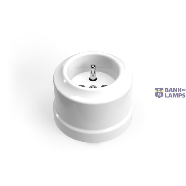 French porcelain wall socket image 1
