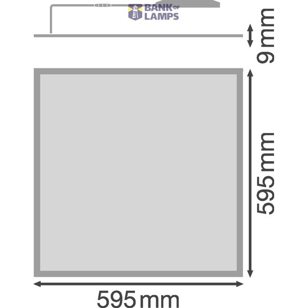 PANEL PERFORMANCE 600 40 W 3000 K WT image 3